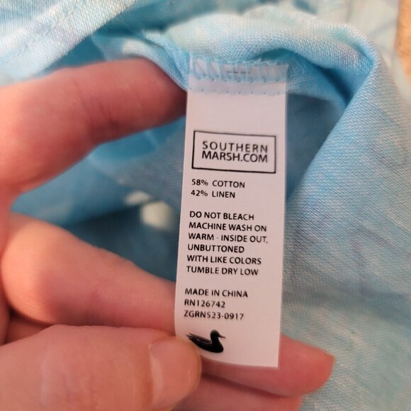 Southern Marsh Button Up Mens 1 (Large) - Picture 6 of 7